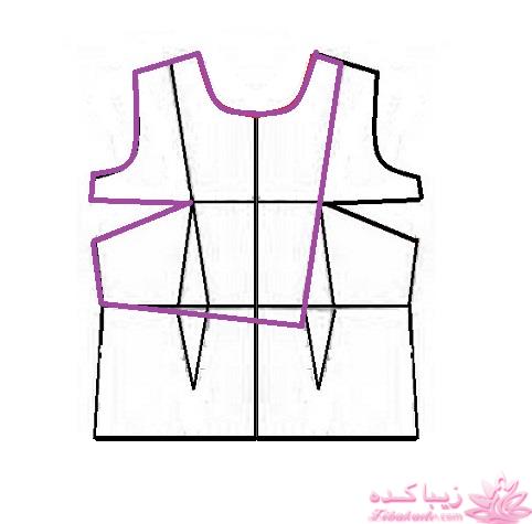 آموزش دوخت لباس مجلسی