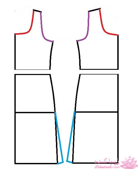 آموزش دوخت مانتو