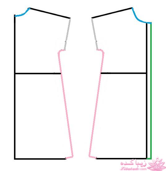 آموزش دوخت مانتو