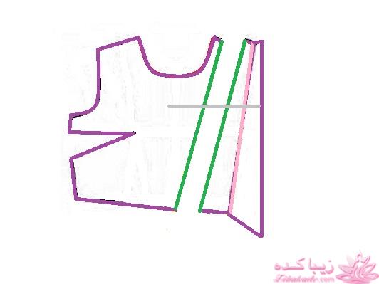 آموزش دوخت لباس مجلسی