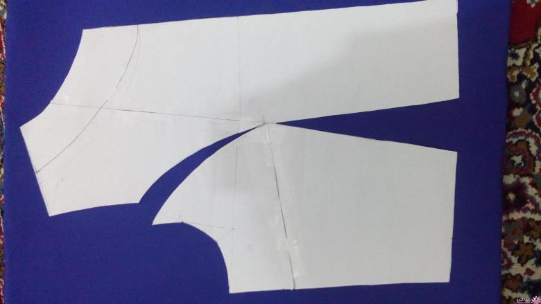 آموزش دوخت لباس مجلسی