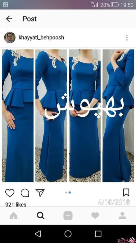 آموزش دوخت لباس مجلسی