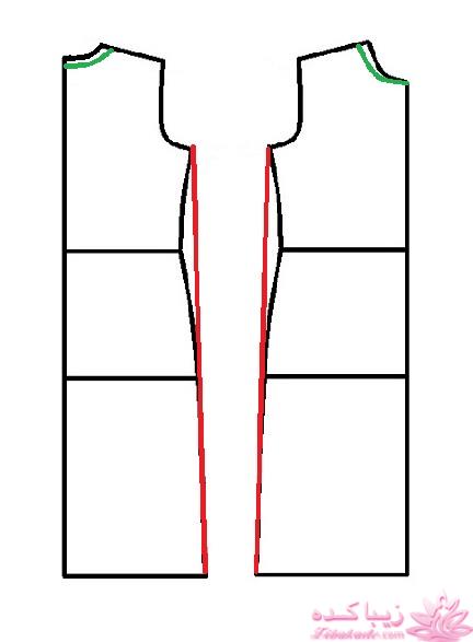 آموزش دوخت مانتو