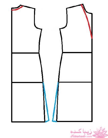 آموزش دوخت مانتو