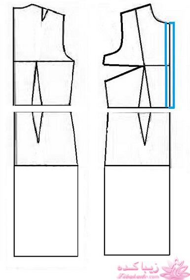 آموزش دوخت مانتو