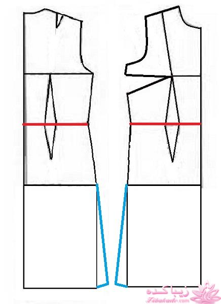 آموزش دوخت مانتو