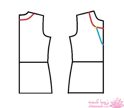 آموزش دوخت لباس مجلسی