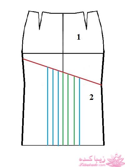 آموزش دوخت لباس مجلسی