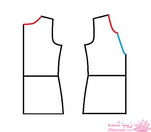 آموزش دوخت لباس مجلسی