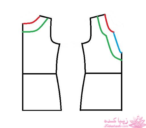 آموزش دوخت لباس مجلسی