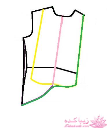 آموزش دوخت لباس مجلسی