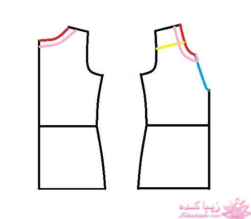 آموزش دوخت لباس مجلسی