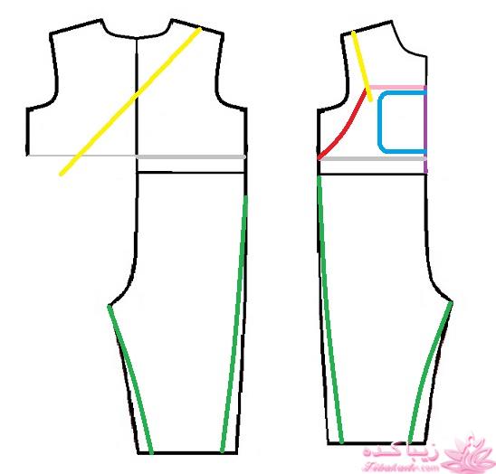 آموزش خیاطی لباس کودک