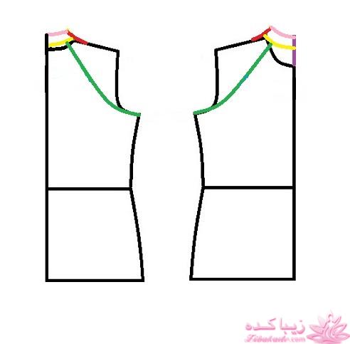 آموزش دوخت لباس مجلسی