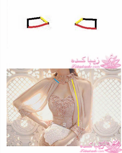 آموزش دوخت لباس مجلسی