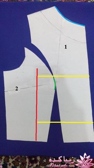 آموزش دوخت لباس مجلسی