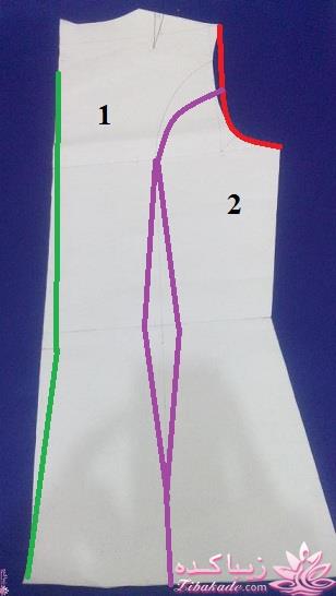 آموزش دوخت لباس مجلسی