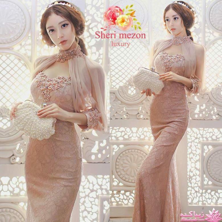 آموزش دوخت لباس مجلسی