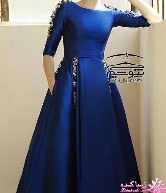 آموزش دوخت لباس مجلسی