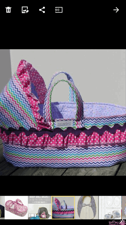 آموزش دوخت سیسمونی نوزاد