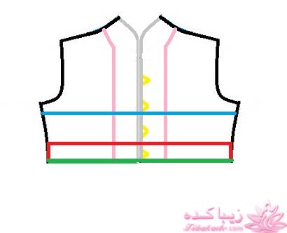 آموزش دوخت لباس مجلسی