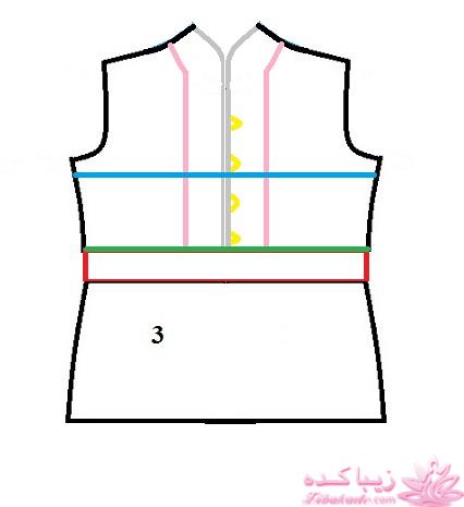 آموزش دوخت لباس مجلسی