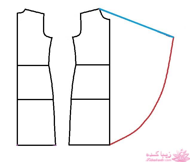 آموزش دوخت مانتو