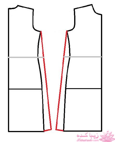 آموزش دوخت مانتو