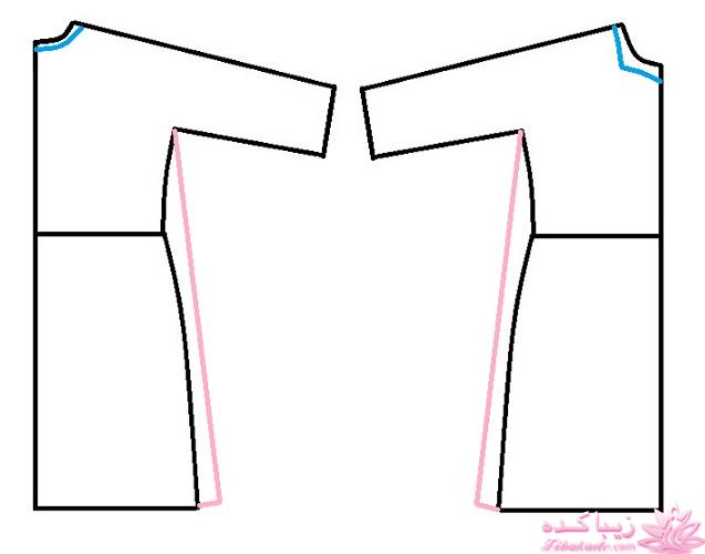 آموزش دوخت مانتو