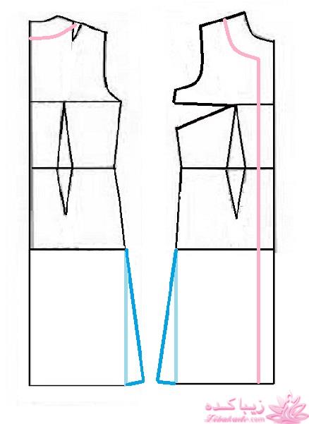 آموزش دوخت مانتو