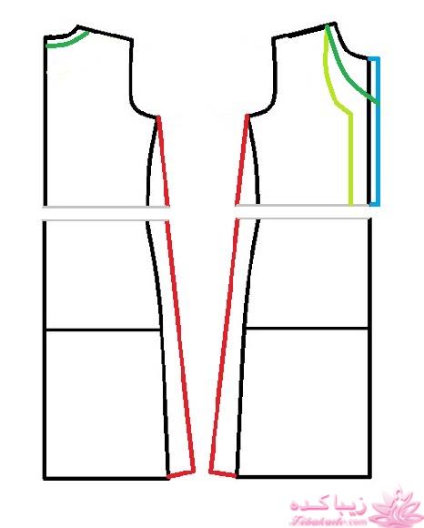 آموزش دوخت مانتو