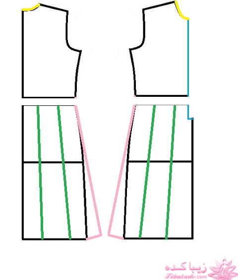 آموزش خیاطی لباس کودک