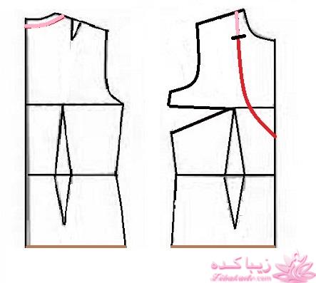 آموزش دوخت لباس مجلسی