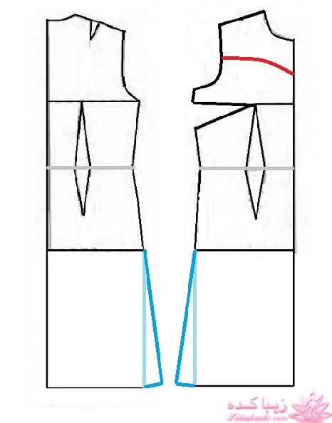 آموزش دوخت مانتو