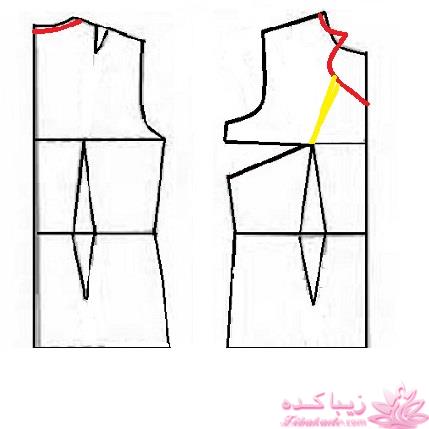 آموزش دوخت لباس مجلسی