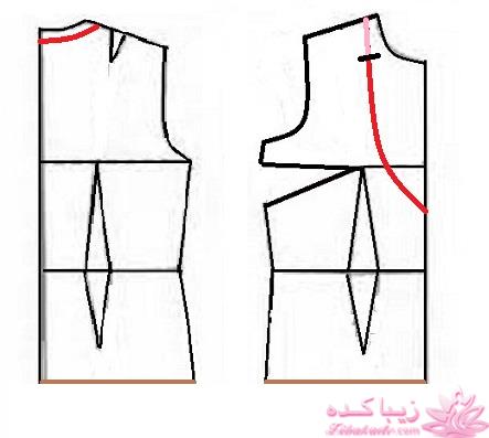 آموزش دوخت لباس مجلسی