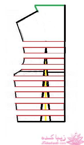 آموزش دوخت لباس مجلسی