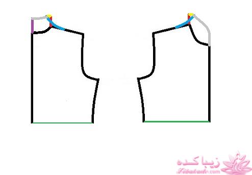 آموزش دوخت لباس مجلسی