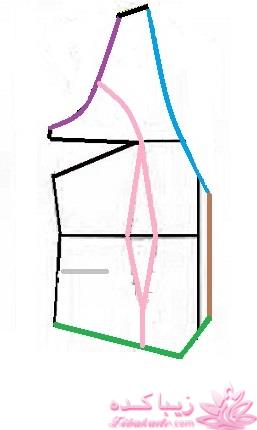 آموزش دوخت لباس مجلسی