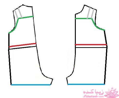 آموزش خیاطی لباس کودک