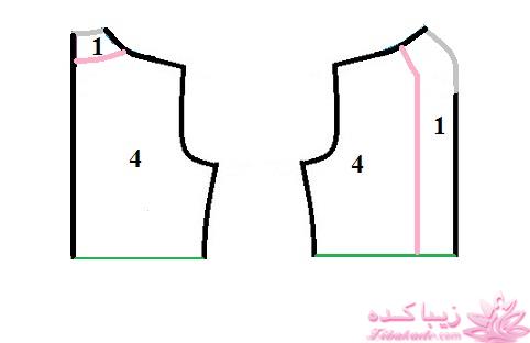 آموزش دوخت لباس مجلسی