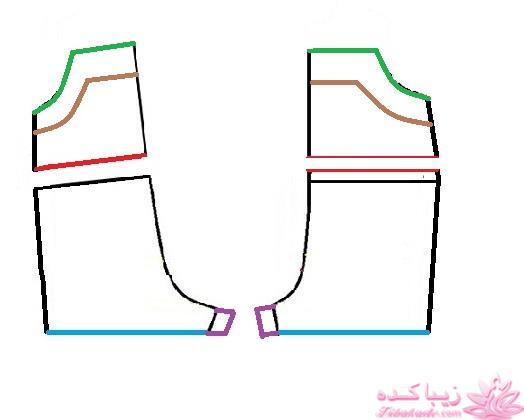 آموزش خیاطی لباس کودک