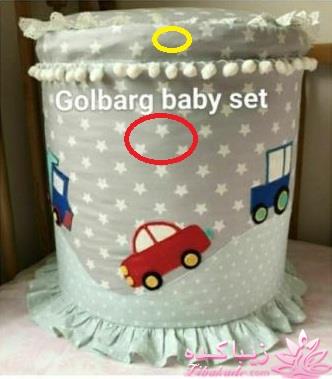 آموزش دوخت سیسمونی نوزاد