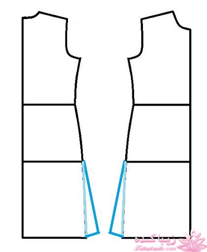 آموزش دوخت لباس مجلسی