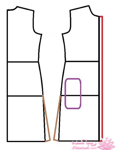 آموزش دوخت مانتو