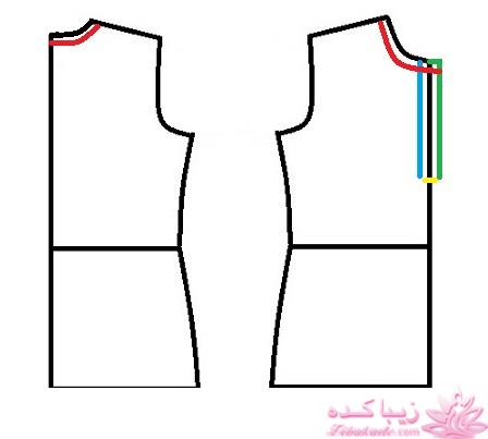 آموزش دوخت مانتو