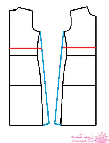 آموزش دوخت مانتو