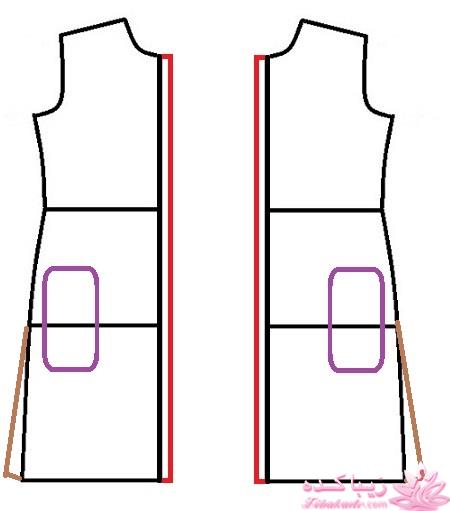 آموزش دوخت مانتو