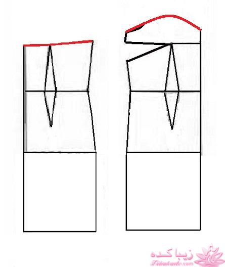 آموزش دوخت لباس مجلسی
