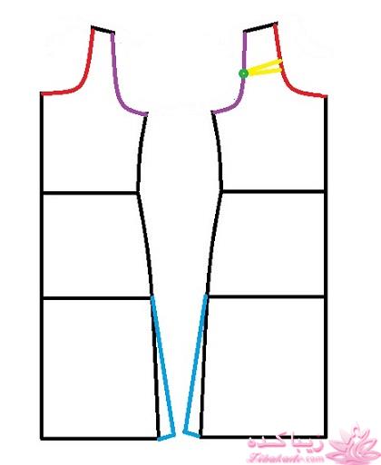 آموزش دوخت لباس مجلسی